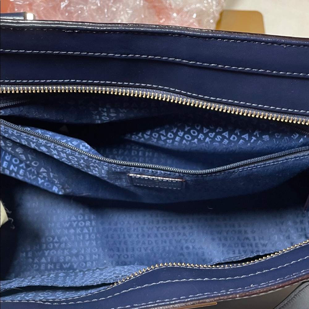‼️SPRING SALE Kate Spade Brantley Parliament Square Smooth in Offshore - Picture 12 of 17